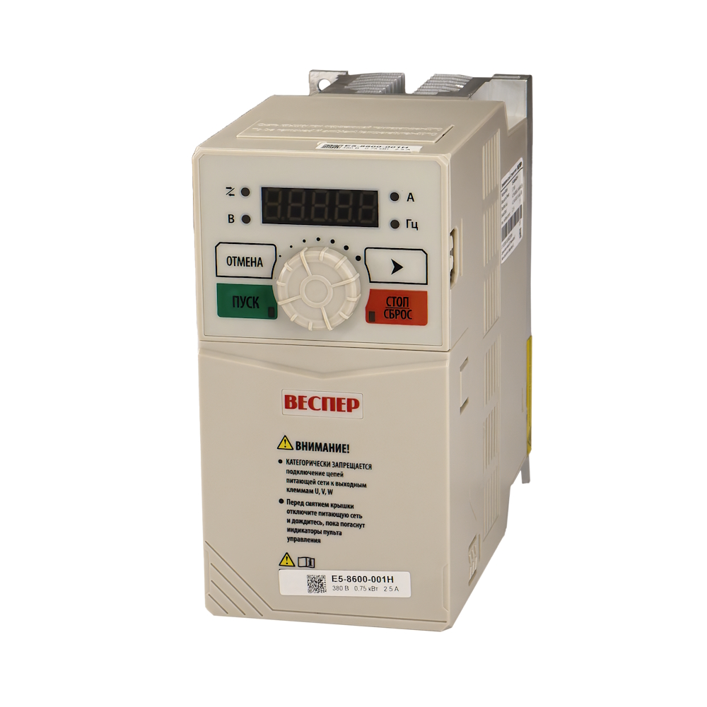 E5-8600-001Н 0,75кВт 380В