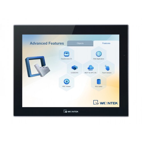 Панель оператора с алюмин.корпусом IPS WEINTEK 15" cMT3152X 3COM 2Ethernet CANbus SD USB MPI VNC FTP OPC UA MQTT IP cam Weintek